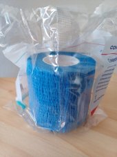 Obinadlo elastické samofixační 5cmx4,5m modré