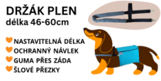 Držáky pásů/plen