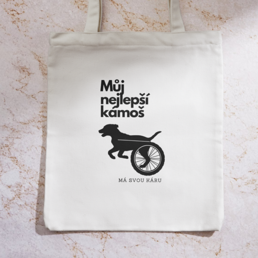 Taška s potiskem, Můj nejlepší kámoš má svou káru.